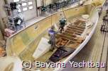 Einbau der Maschine auf einer Bavaria-Segelyacht